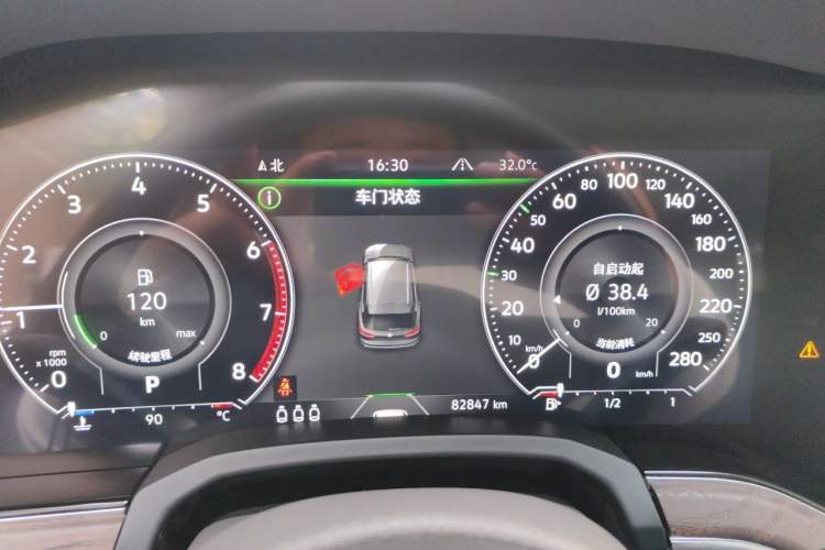 Used Volkswagen Touareg 2021 3.0 TSI Prestige Edition Classic Sport Package Instrument Cluster