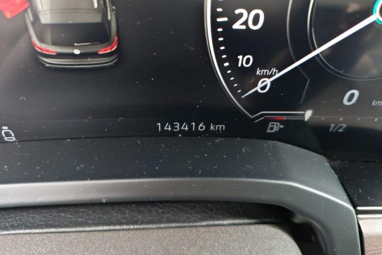 Used Volkswagen Touareg 2021 2.0 TSI RuiShang Edition Odometer Close Up