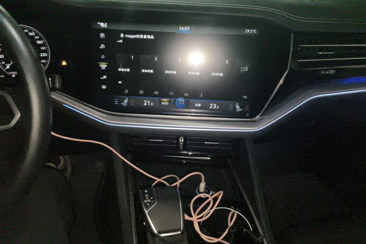 Used Volkswagen Touareg 2021 3.0 TSI Prestige Edition Classic Sport Package Audio And AC Panel