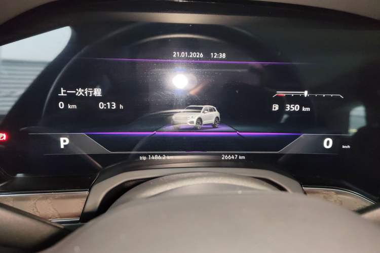 Used Volkswagen Touareg 2021 3.0 TSI Prestige Edition Classic Sport Package Instrument Cluster