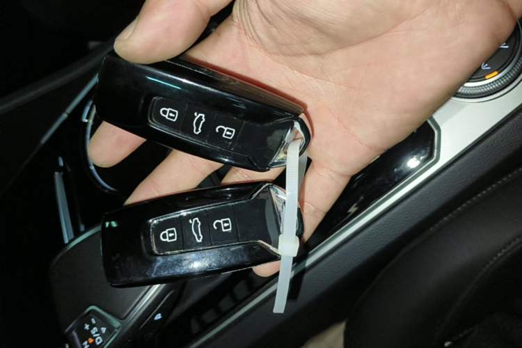 Used Volkswagen Touareg 2021 2.0 TSI RuiShang Edition Vehicle Key