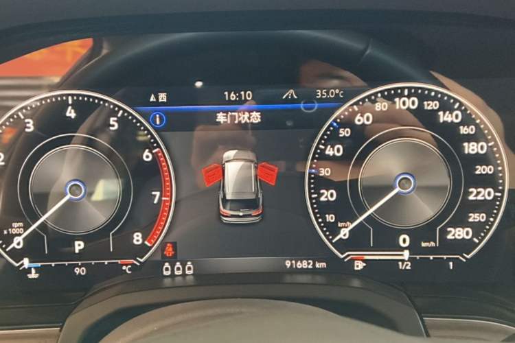 Used Volkswagen Touareg 2021 2.0 TSI Ruiyi Edition Instrument Cluster