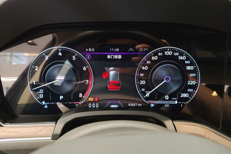 Used Volkswagen Touareg 2021 3.0 TSI Prestige Edition Classic Sport Package Instrument Cluster