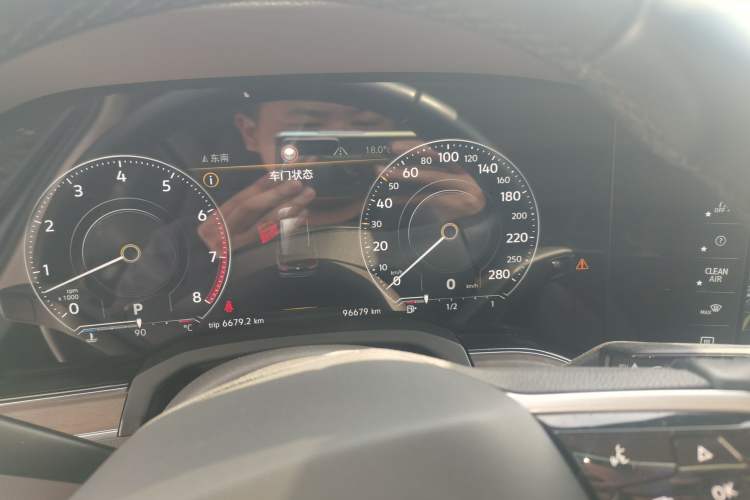 Used Volkswagen Touareg 2021 3.0 TSI Prestige Edition Classic Sport Package Instrument Cluster
