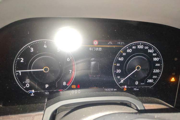 Used Volkswagen Touareg 2021 3.0 TSI Luxury Edition Black Diamond Sport Package Instrument Cluster