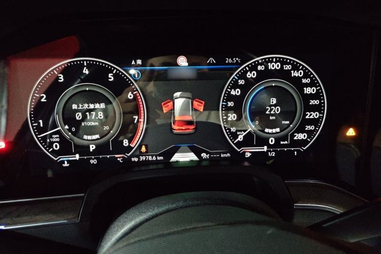 Used Volkswagen Touareg 2021 3.0 TSI Prestige Edition Instrument Cluster