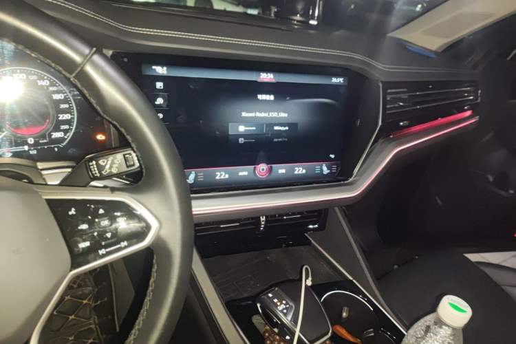 Used Volkswagen Touareg 2021 2.0 TSI RuiShang Edition Audio And AC Panel