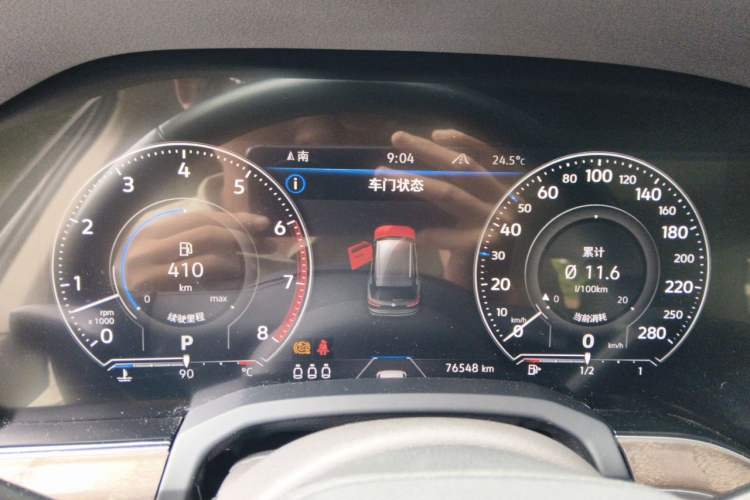 Used Volkswagen Touareg 2021 3.0 TSI Prestige Edition Classic Sport Package Instrument Cluster