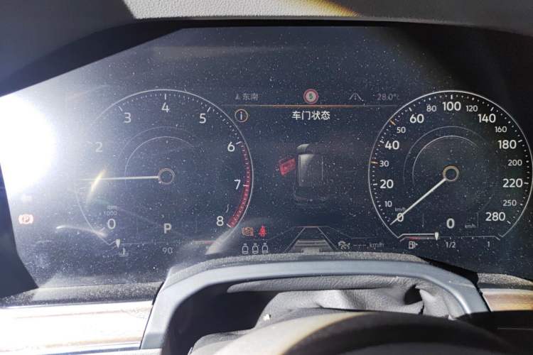 Used Volkswagen Touareg 2021 3.0 TSI Prestige Edition Classic Sport Package Instrument Cluster
