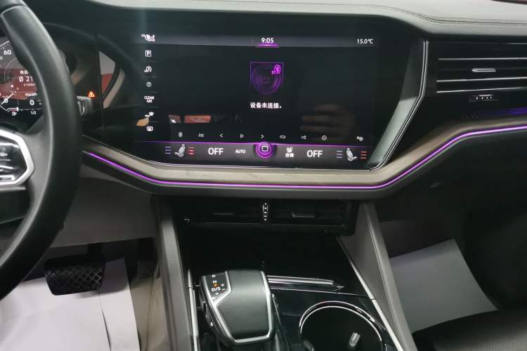 Used Volkswagen Touareg 2022 3.0 TSI Luxury Edition Black Diamond Sport Package Audio And AC Panel