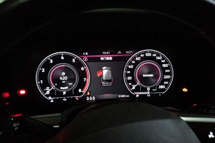 Used Volkswagen Touareg 2022 3.0 TSI Prestige Edition Classic Sport Package Instrument Cluster