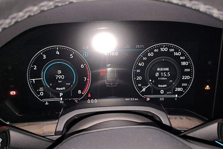 Used Volkswagen Touareg 2022 2.0 TSI RuiShang Edition Instrument Cluster