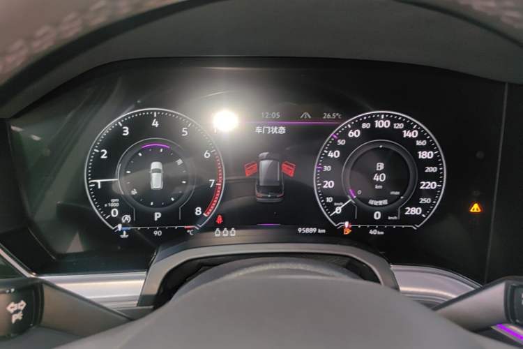 Used Volkswagen Touareg 2022 3.0 TSI Prestige Edition Classic Sport Package Instrument Cluster