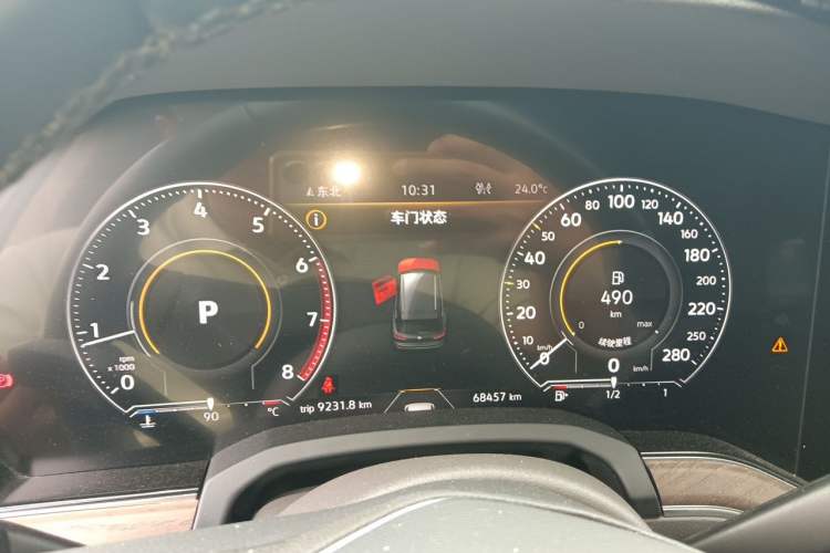 Used Volkswagen Touareg 2022 2.0 TSI RuiShang Edition Instrument Cluster