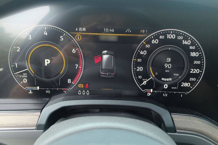 Used Volkswagen Touareg 2022 3.0 TSI Prestige Edition Classic Sport Package Instrument Cluster