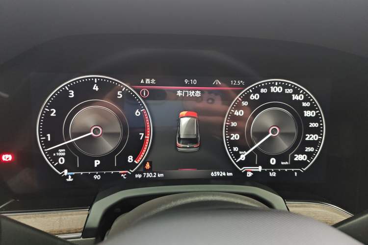 Used Volkswagen Touareg 2022 3.0 TSI Prestige Edition Classic Sport Package Instrument Cluster
