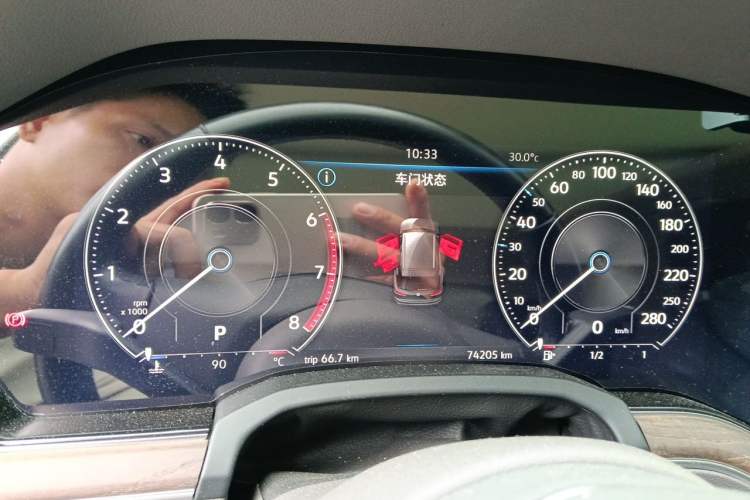 Used Volkswagen Touareg 2022 3.0 TSI Prestige Edition Classic Sport Package Instrument Cluster