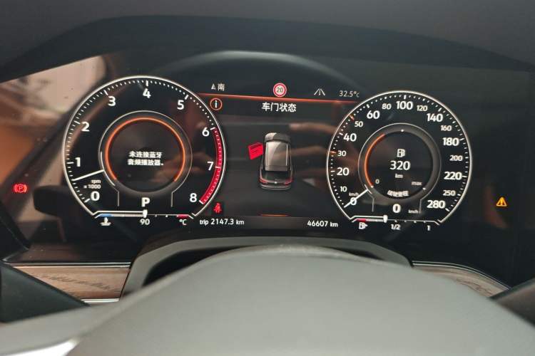 Used Volkswagen Touareg 2022 3.0 TSI Prestige Edition Classic Sport Package Instrument Cluster
