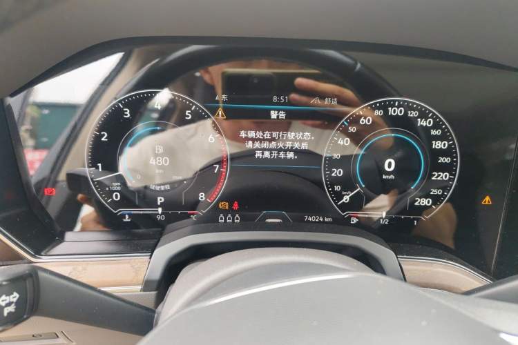 Used Volkswagen Touareg 2022 3.0 TSI Prestige Edition Classic Sport Package Instrument Cluster