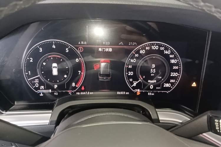 Used Volkswagen Touareg 2022 3.0 TSI Prestige Edition Classic Sport Package Instrument Cluster