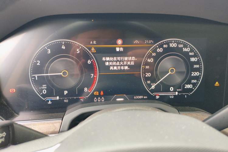 Used Volkswagen Touareg 2022 3.0 TSI Prestige Edition Classic Sport Package Instrument Cluster