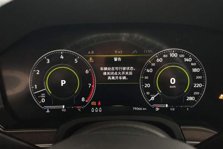 Used Volkswagen Touareg 2022 3.0 TSI Luxury Edition Black Diamond Sport Package Instrument Cluster