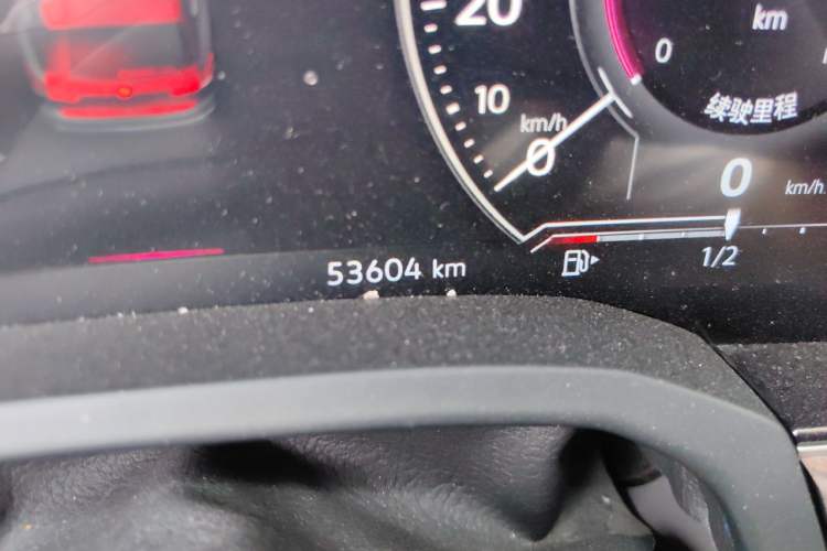 Used Volkswagen Touareg 2022 2.0 TSI RuiShang Edition Odometer Close Up