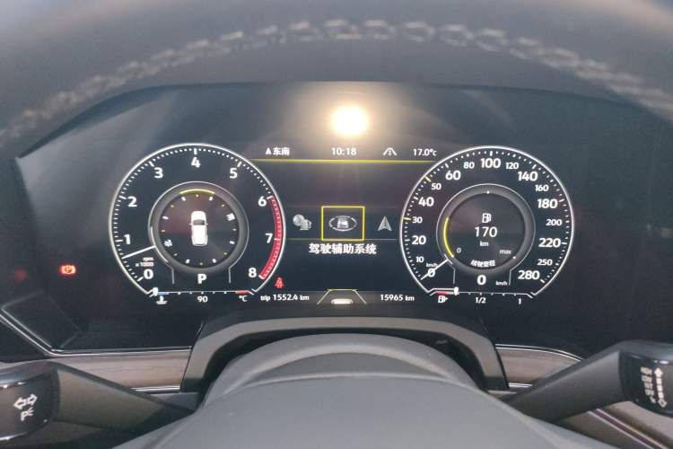 Used Volkswagen Touareg 2022 3.0 TSI Luxury Edition Black Diamond Sport Package Instrument Cluster