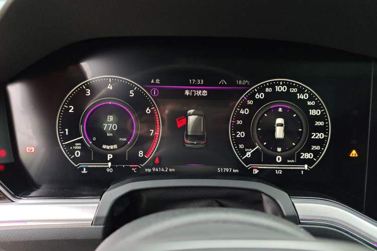 Used Volkswagen Touareg 2022 3.0 TSI Prestige 20th Anniversary Special Edition Instrument Cluster
