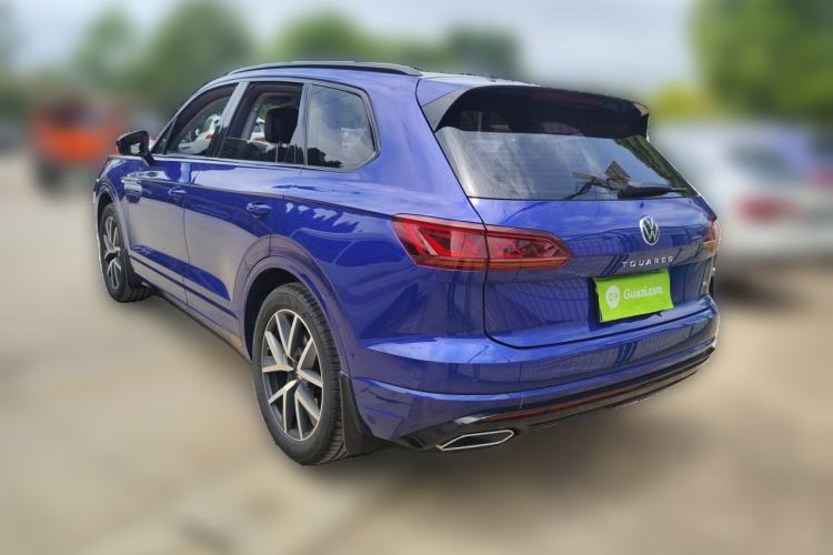 Used Volkswagen Touareg 2022 3.0 TSI Luxury Edition Black Diamond Sport Package Rear Left 45 Deg