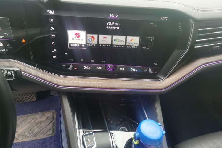 Used Volkswagen Touareg 2022 2.0 TSI RuiShang Edition Audio And AC Panel