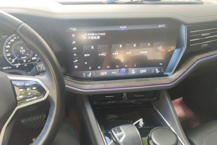 Used Volkswagen Touareg 2022 2.0 TSI RuiShang Edition Audio And AC Panel