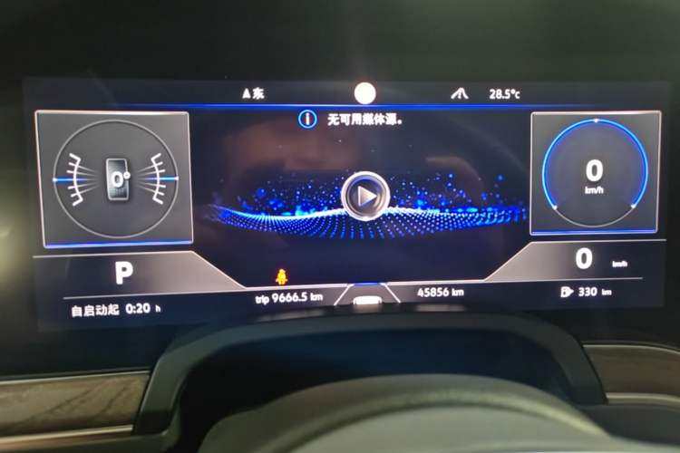 Used Volkswagen Touareg 2022 3.0 TSI Luxury Edition Black Diamond Sport Package Instrument Cluster