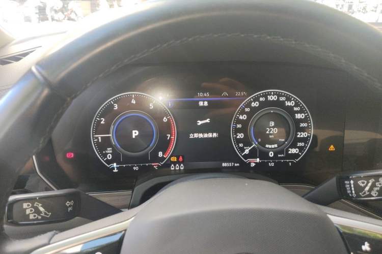 Used Volkswagen Touareg 2022 2.0 TSI RuiShang Edition Instrument Cluster