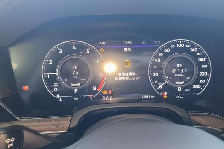 Used Volkswagen Touareg 2022 3.0 TSI Prestige Edition Classic Sport Package Instrument Cluster