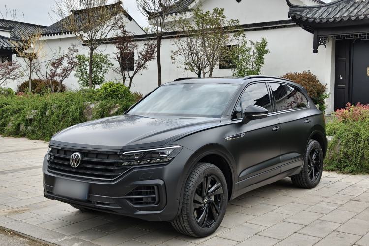 Used Volkswagen Touareg 2023 3.0 TSI Luxury Edition Obsidian Black Sport Package Guazi used car, China used car export, Used car for sale, Used  cars, Cheapest cars for sale
