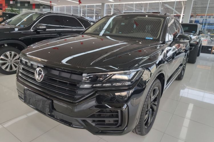 Used Volkswagen Touareg 2023 3.0 TSI Luxury Edition Obsidian Black Sport Package Guazi used car, China used car export, Used car for sale, Used  cars, Cheapest cars for sale