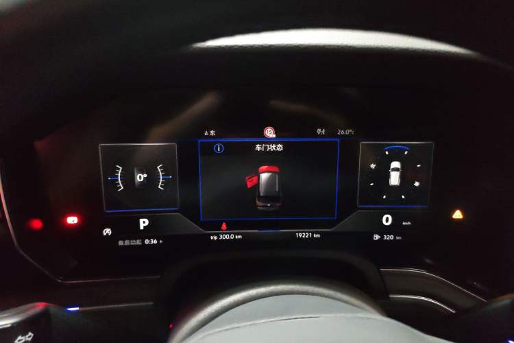 Used Volkswagen Touareg 2023 3.0 TSI Luxury Edition Obsidian Black Sport Package Instrument Cluster