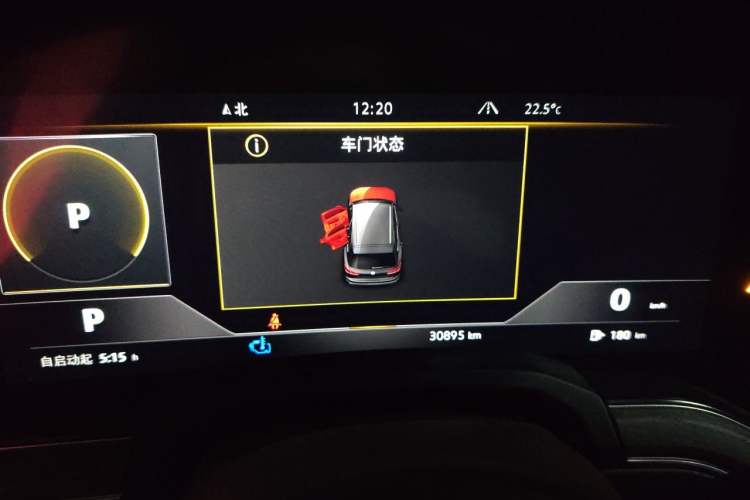 Used Volkswagen Touareg 2023 3.0 TSI Luxury Edition Obsidian Black Sport Package Instrument Cluster