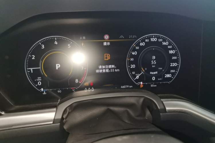 Used Volkswagen Touareg 2023 3.0 TSI Luxury Edition Obsidian Black Sport Package Instrument Cluster