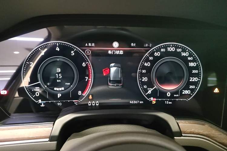 Used Volkswagen Touareg 2023 3.0 TSI Prestige Edition Classic Sport Package Instrument Cluster