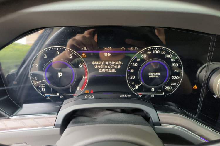 Used Volkswagen Touareg 2023 3.0 TSI Prestige Edition Classic Sport Package Instrument Cluster