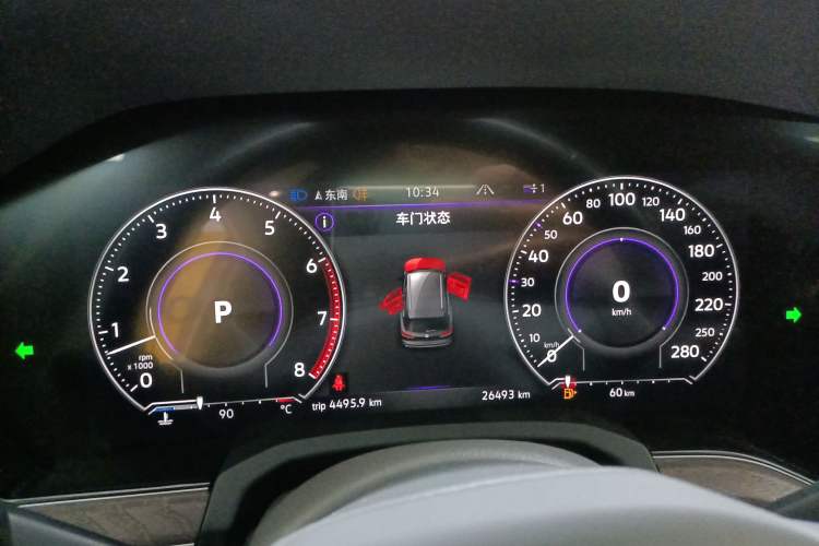 Used Volkswagen Touareg 2023 3.0 TSI Prestige Edition Classic Sport Package Instrument Cluster
