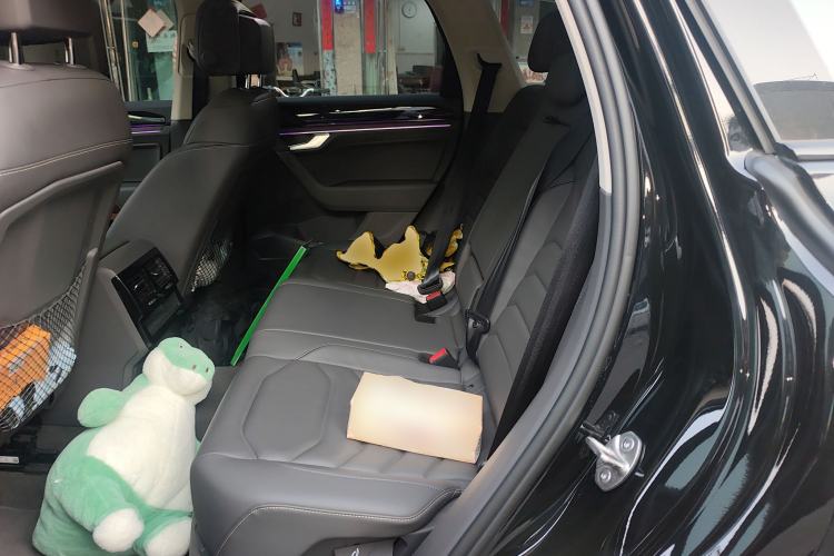 Used Volkswagen Touareg 2023 3.0 TSI Luxury Edition Obsidian Black Sport Package Left Rear Seat