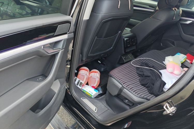 Used Volkswagen Touareg 2023 3.0 TSI Luxury Edition Obsidian Black Sport Package Left Rear Seat