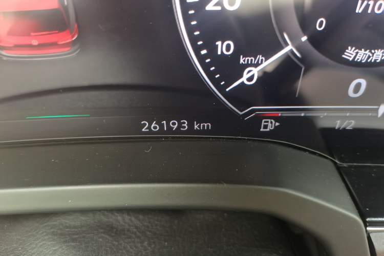 Used Volkswagen Touareg 2023 3.0 TSI Luxury Edition Obsidian Black Sport Package Odometer Close Up