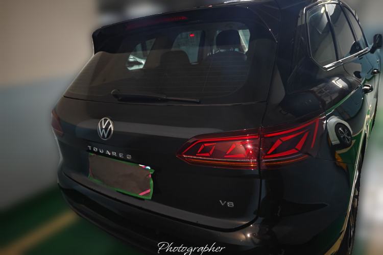 Used Volkswagen Touareg 2023 3.0 TSI Luxury Edition Obsidian Black Sport Package Rear