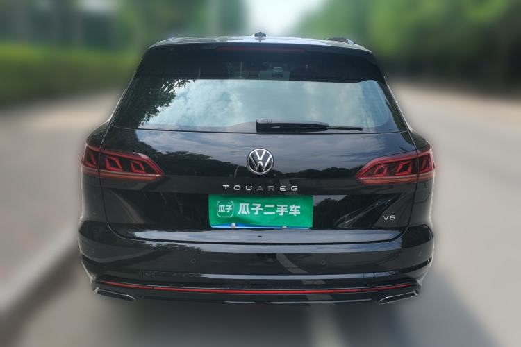 Used Volkswagen Touareg 2023 3.0 TSI Luxury Edition Obsidian Black Sport Package Rear