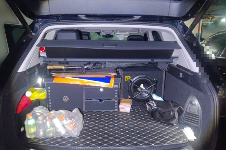 Used Volkswagen Touareg New Energy 2021 eHybrid Trunk