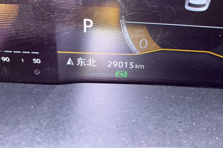 Used Volkswagen Touran 2021 Volkswagen Touran L 280TSI DSG Style Edition 7 Seats Odometer Close Up